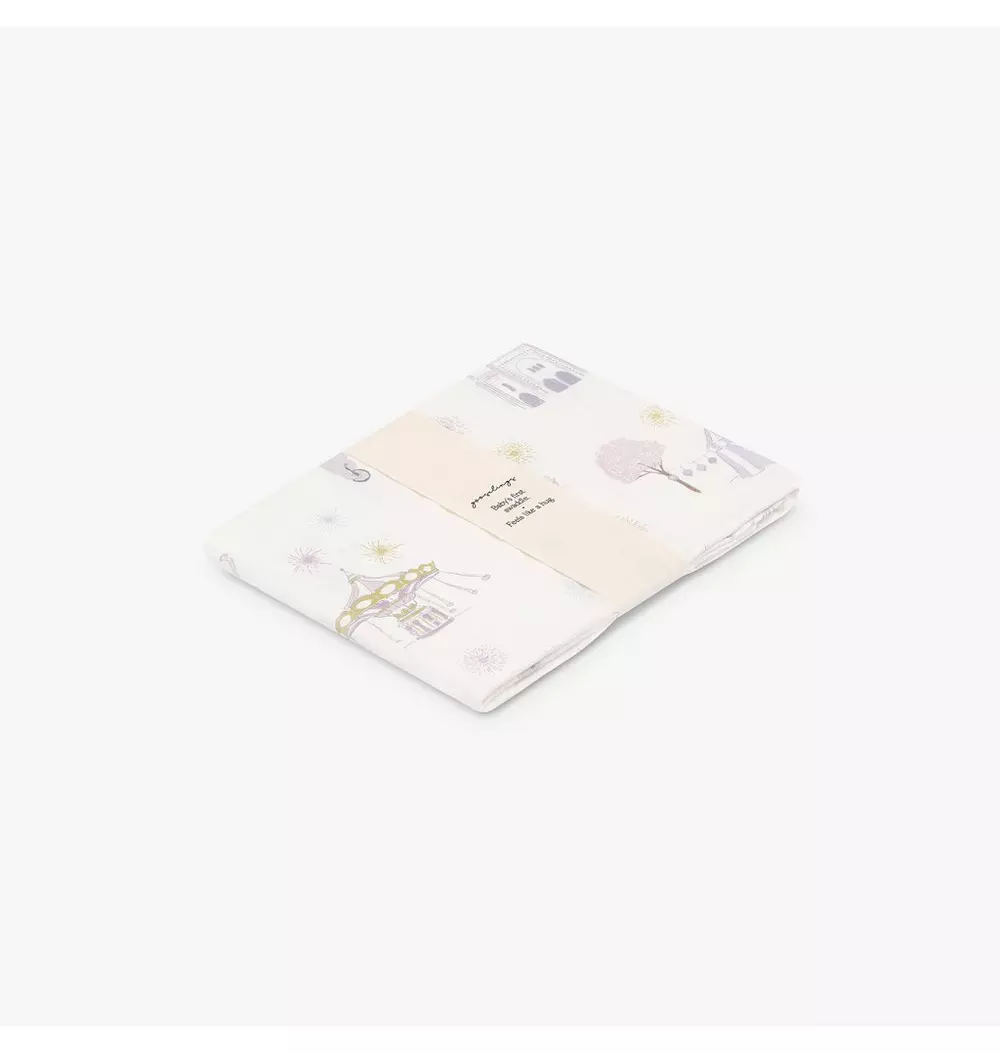 Adventures in Wonderland Swaddle - Rose