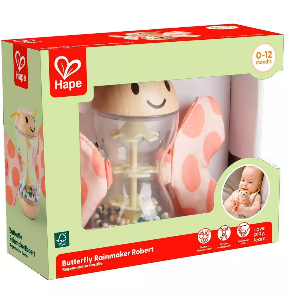 Butterfly Rainmaker Rattle