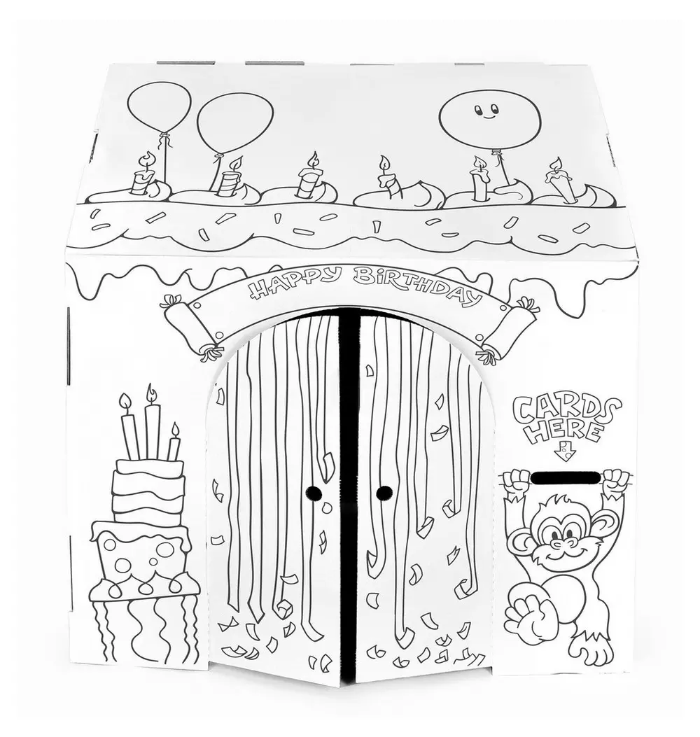 Coloring House - Birthday