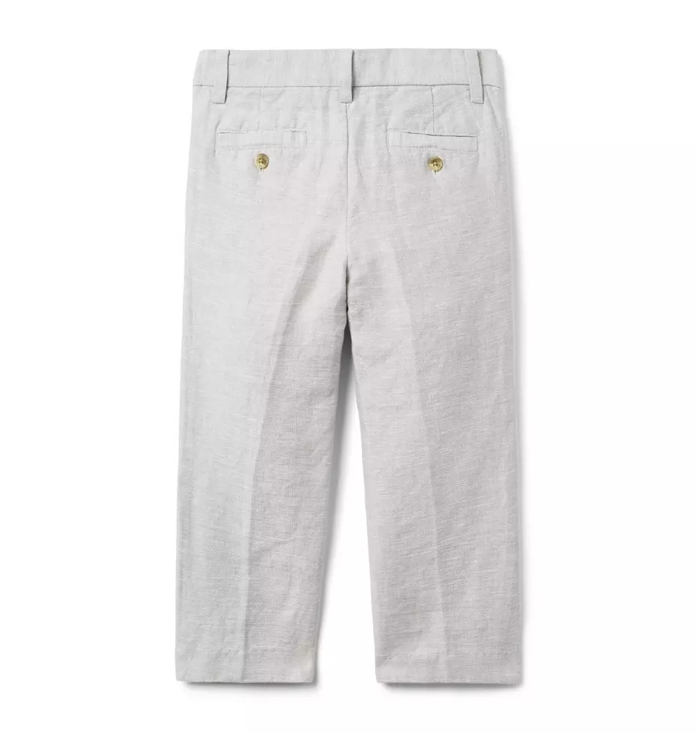 Linen-Cotton Suit Pant
