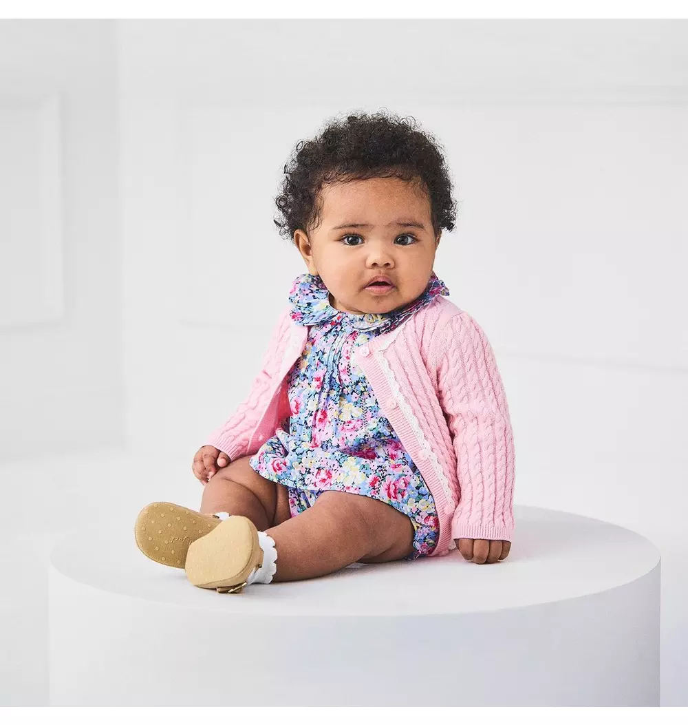 Baby Cable Knit Cardigan