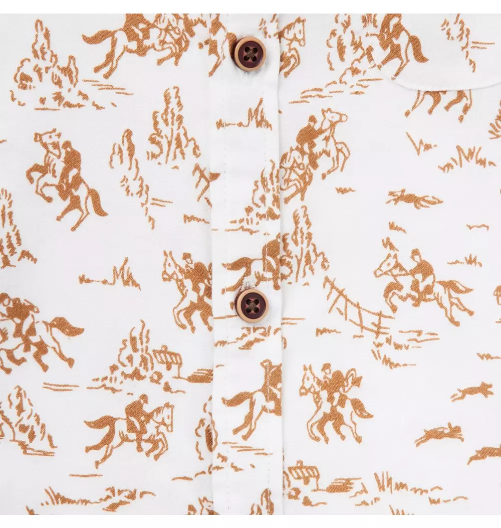 Baby Western Toile Matching Set