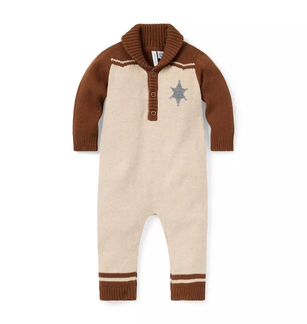 Baby Western Sweater One-Piece