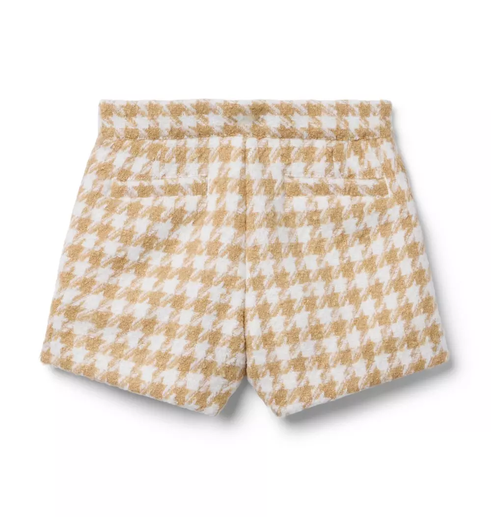 Houndstooth Short