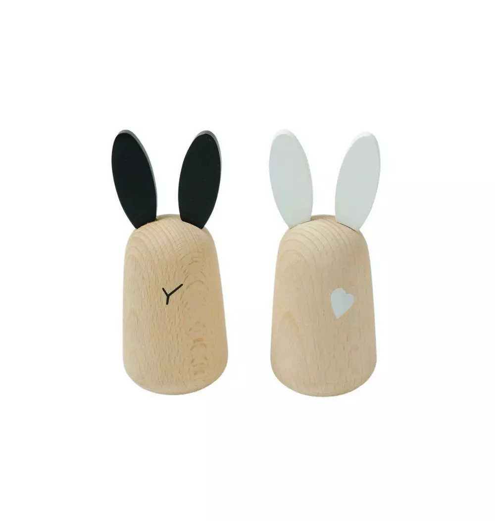 Usagi Wooden Bunny Chimes