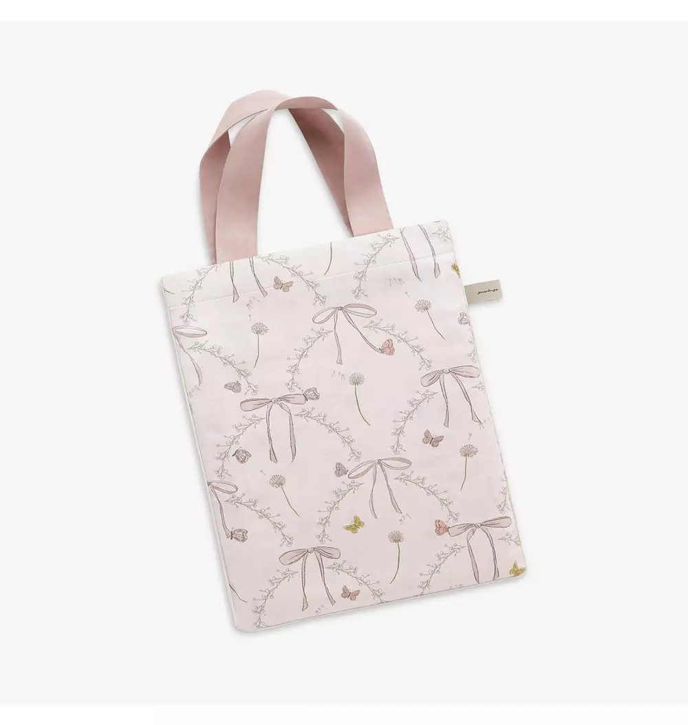 Bows & Butterfly Kisses Crib Sheet - Pink