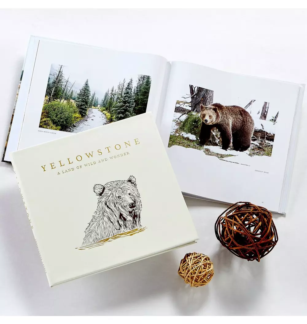 Yellowstone: A Land of Wild and Wonder LEATHER EDITION