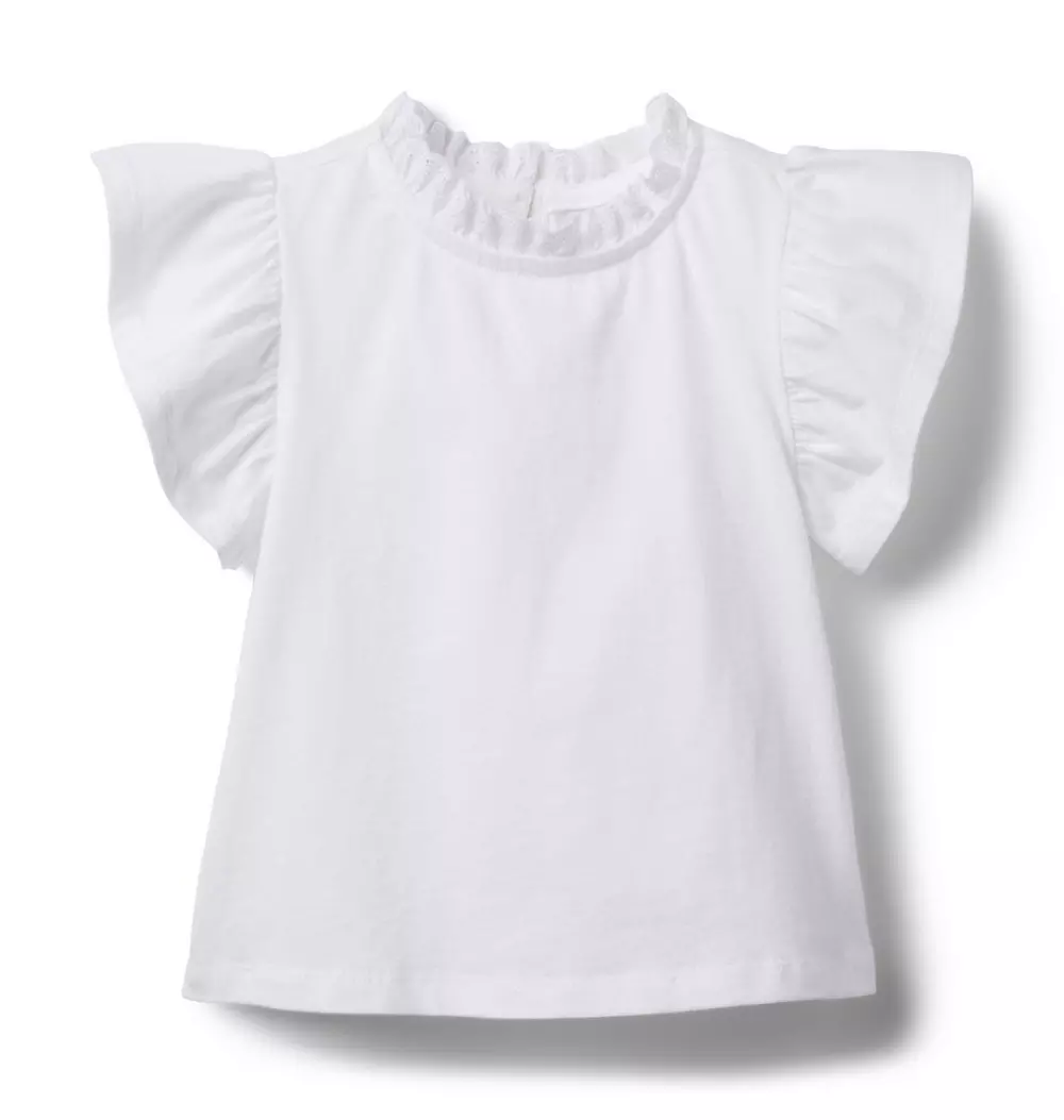 Ruffle Sleeve Top