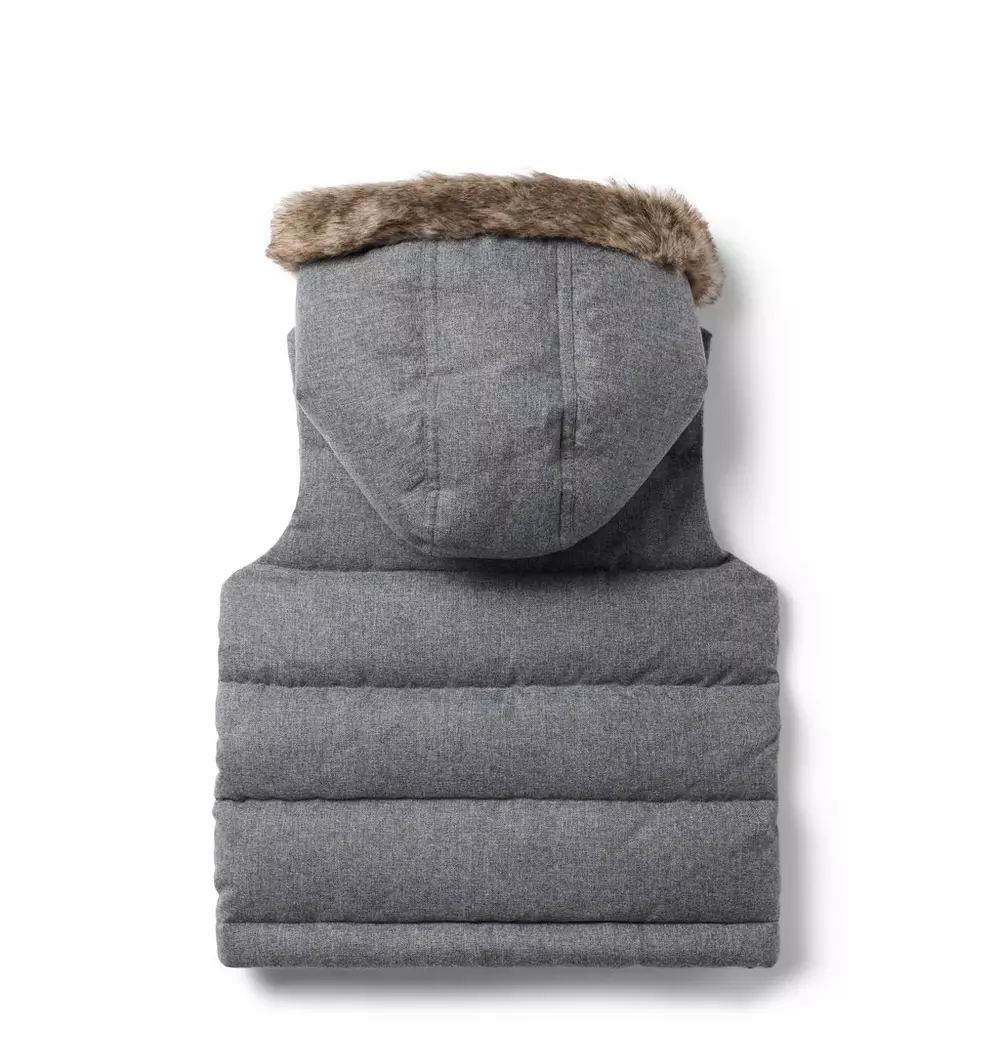 The Hooded Puffer Vest