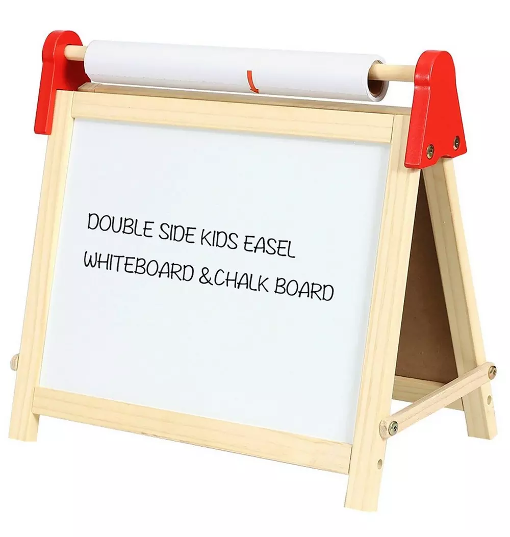 Wood Tabletop Double-Sided Easel