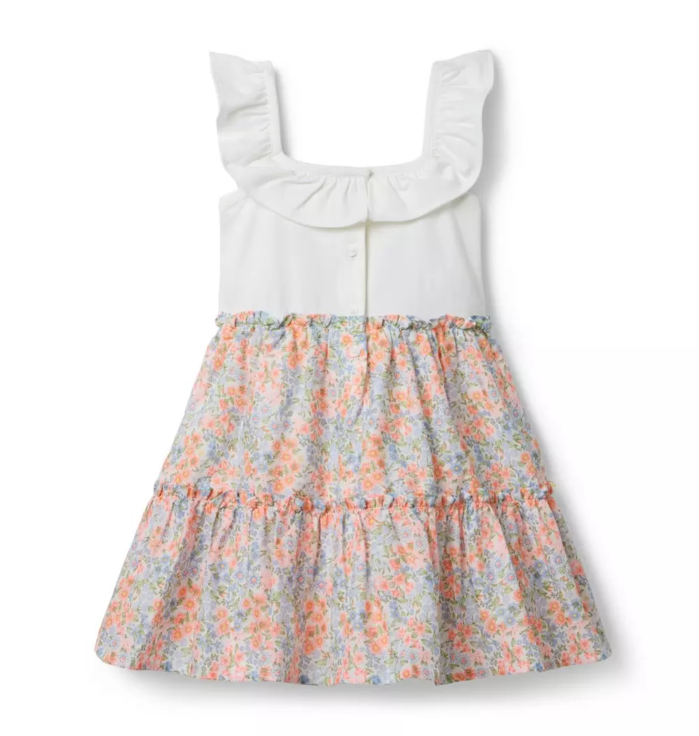 Ditsy Floral Ruffle Tiered Dress