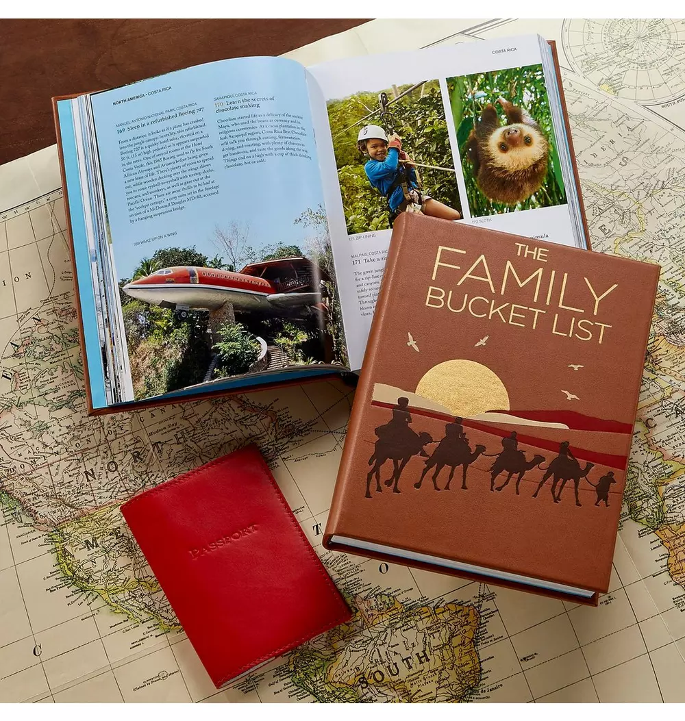 THE FAMILY BUCKET LIST LEATHER EDITION