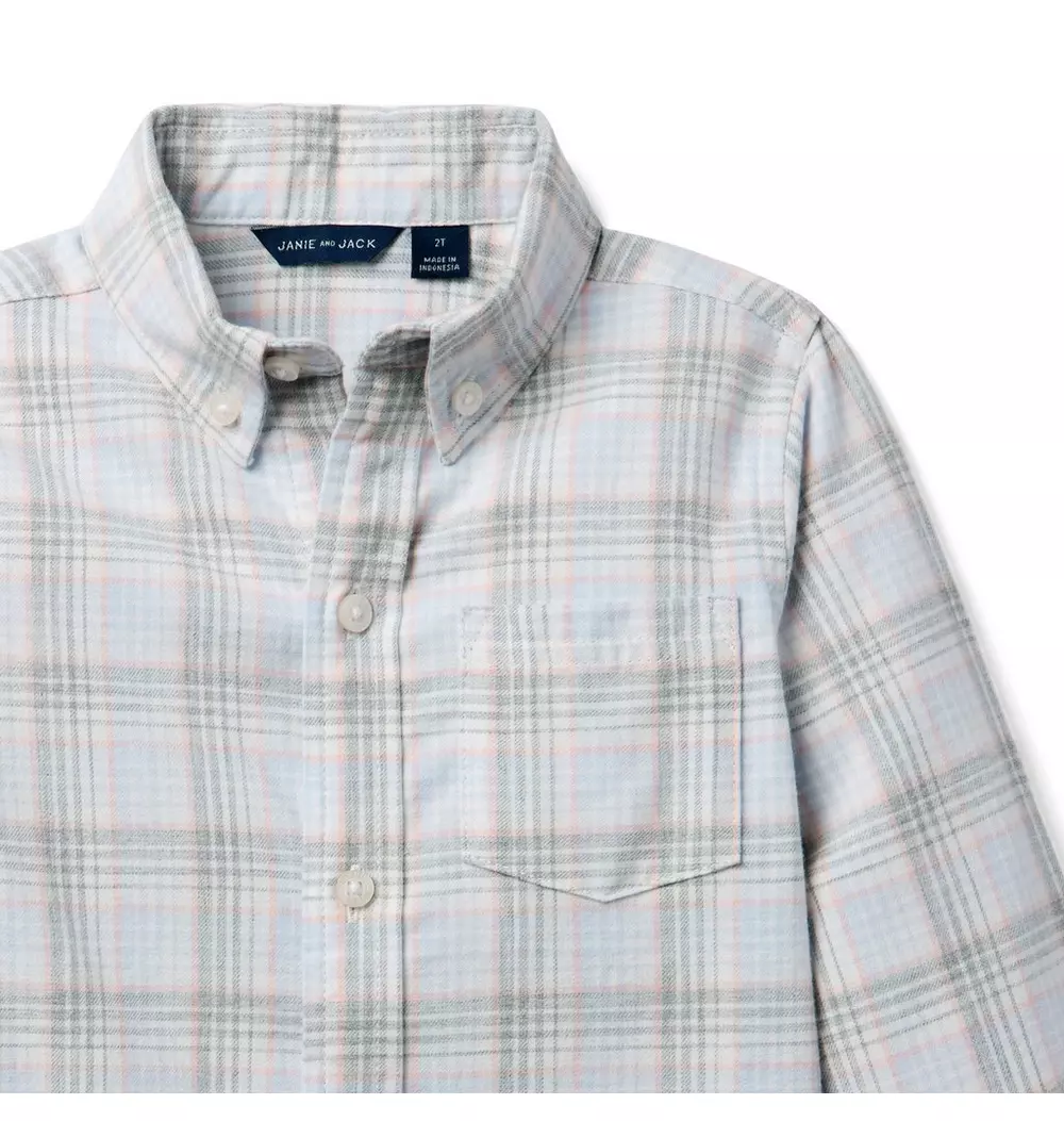 Plaid Flannel Shirt