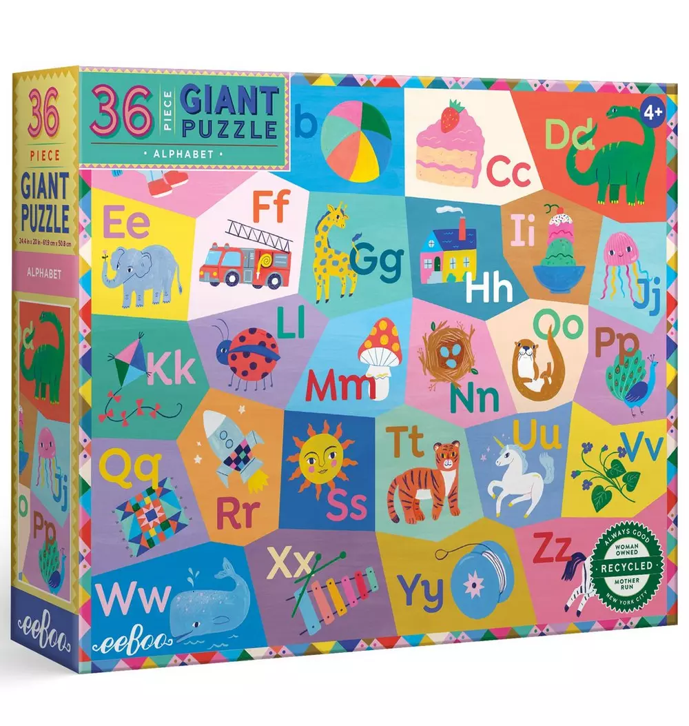 Alphabet 36 Piece Giant Puzzle
