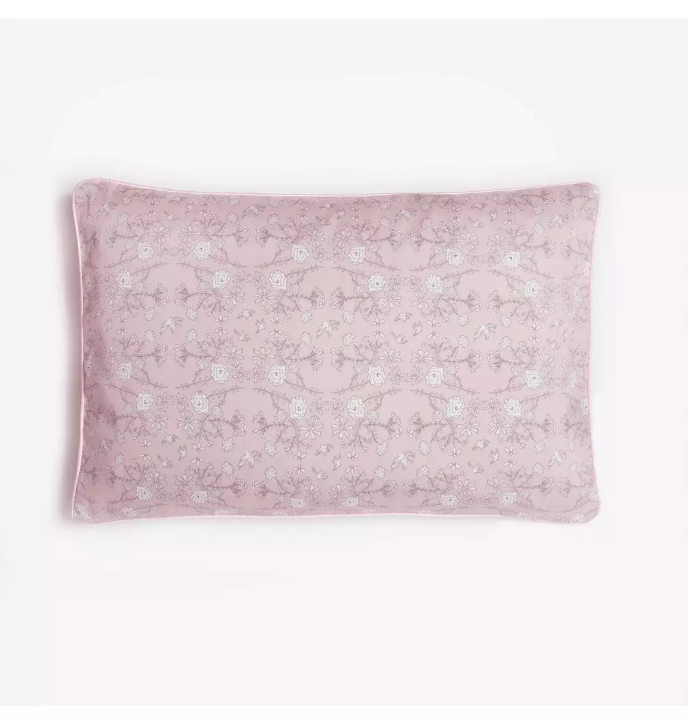 Bird's Song Toddler Pillow Set - Pink