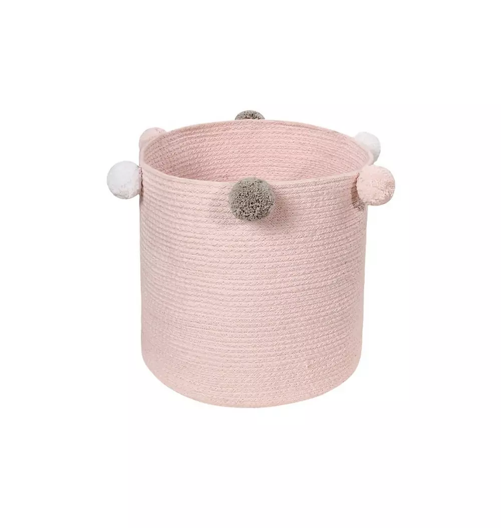 Baby Basket Bubbly Pink