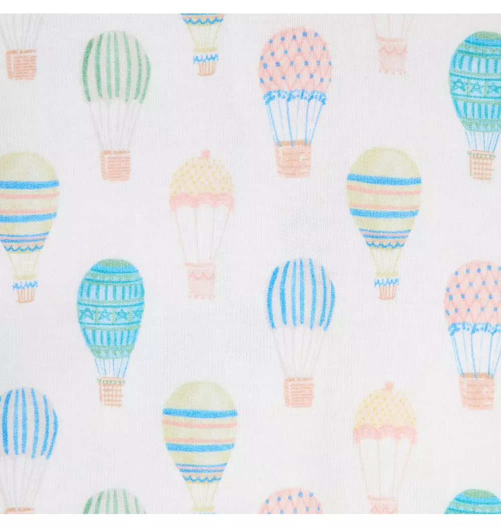 Baby Good Night Footed Pajama In Hot Air Balloon