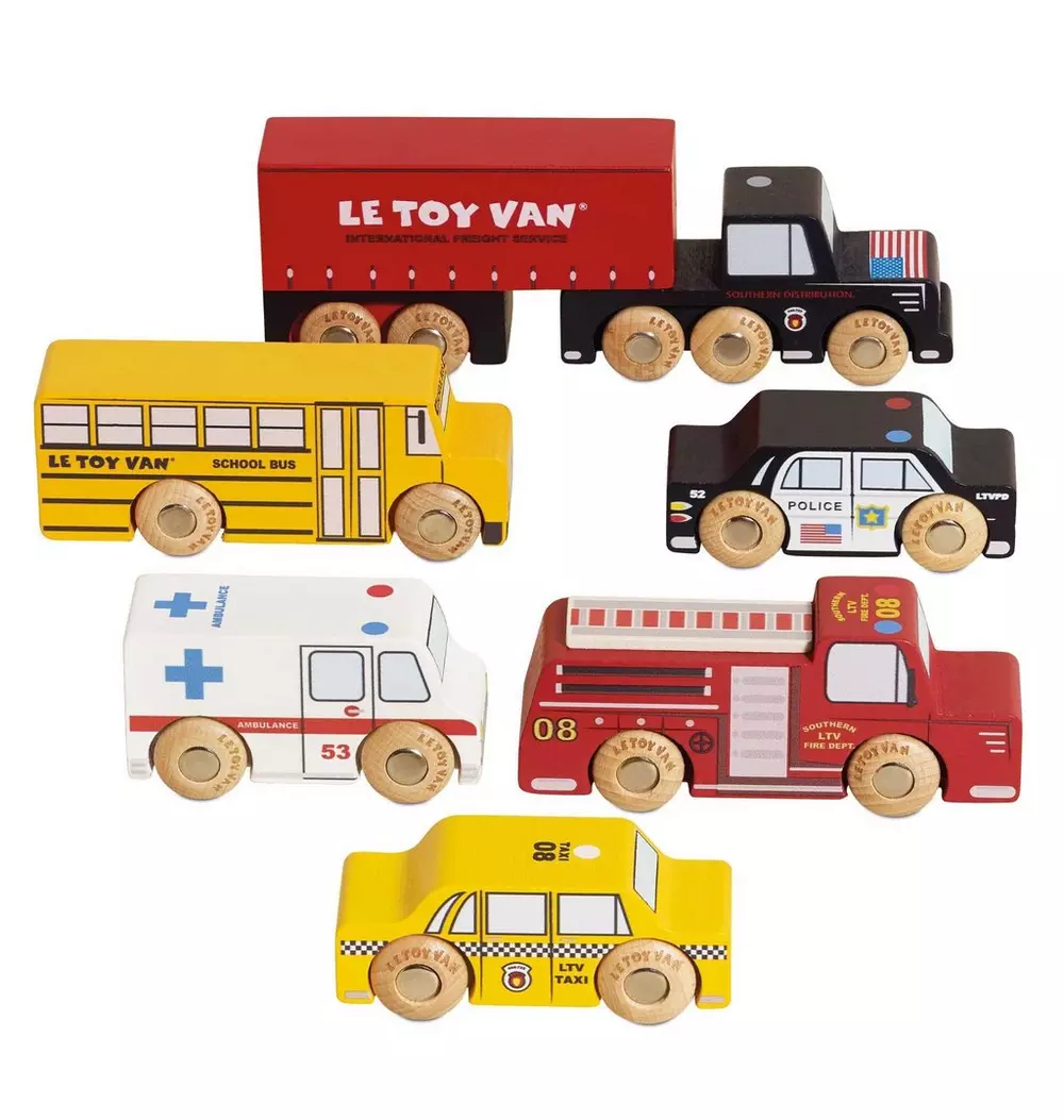 New York Toy Car Set - 7 Piece