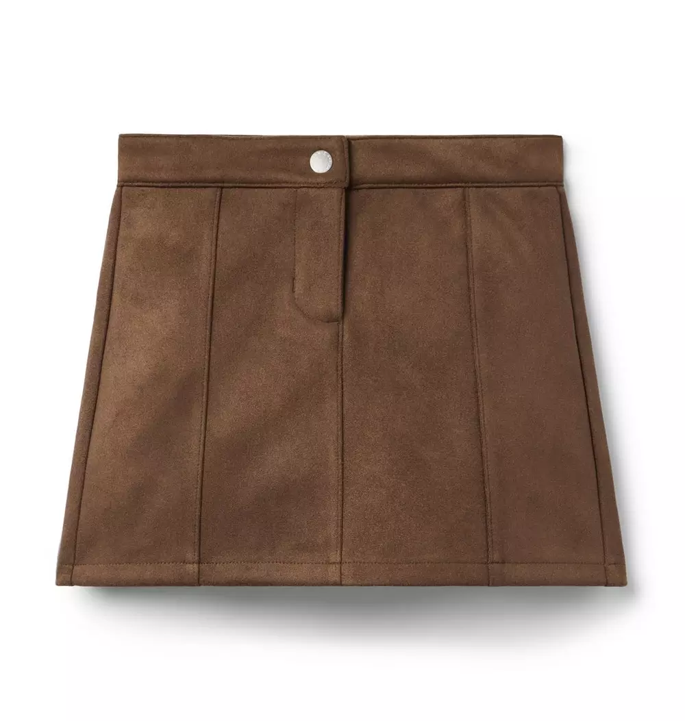 The Sueded Skirt