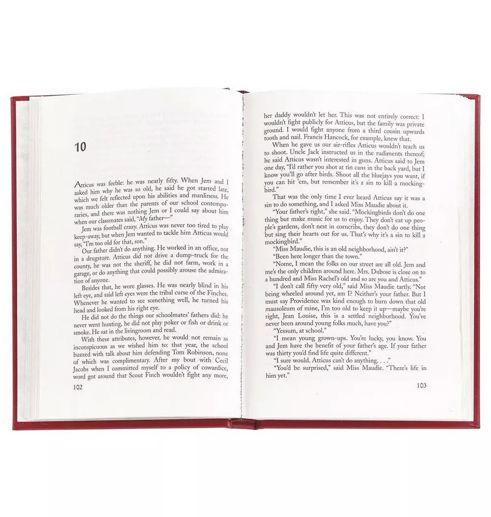 TO KILL A MOCKINGBIRD LEATHER EDITION