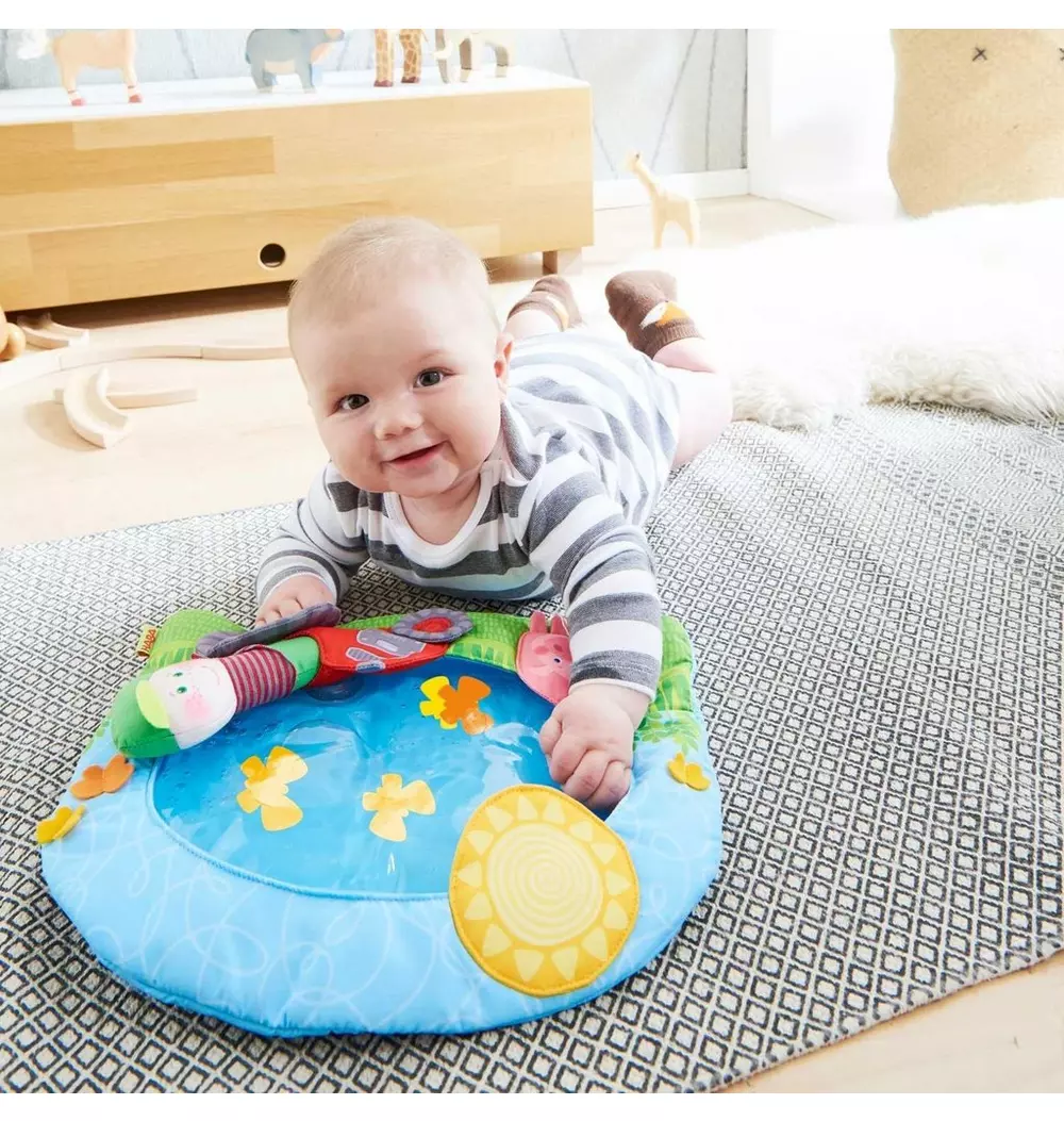 On the Farm Water Play Mat Tummy Time Activity