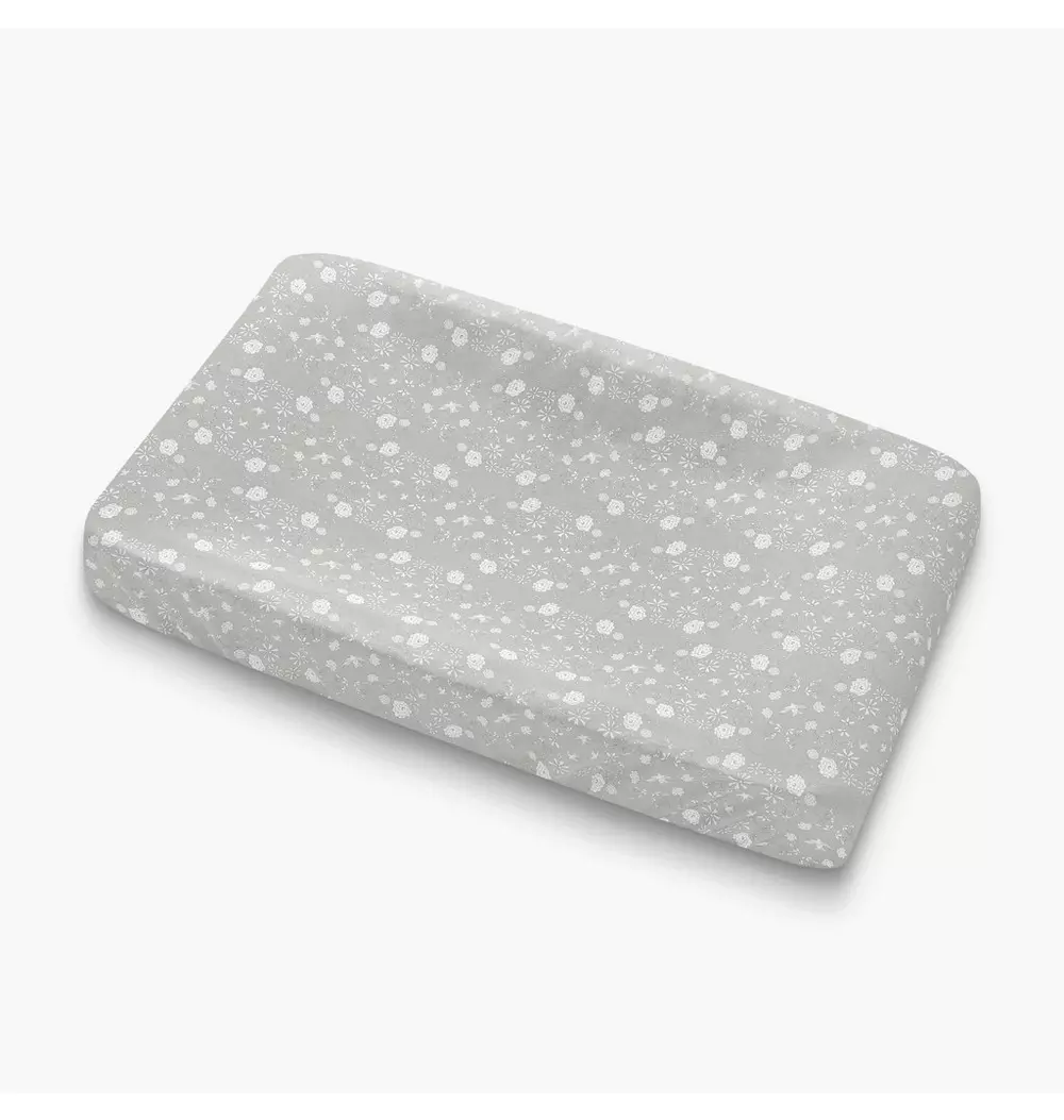 Bird's Song Changing Pad Cover - Pink