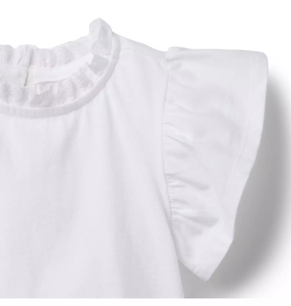 Ruffle Sleeve Top