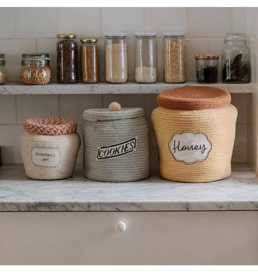 Basket Jam Jar
