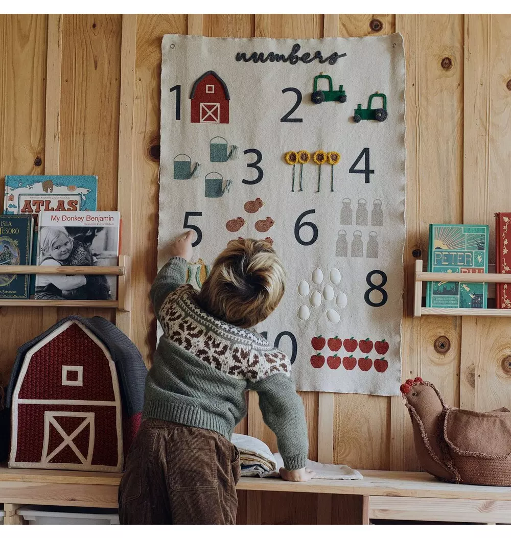 Wall Hanger Farm Numbers
