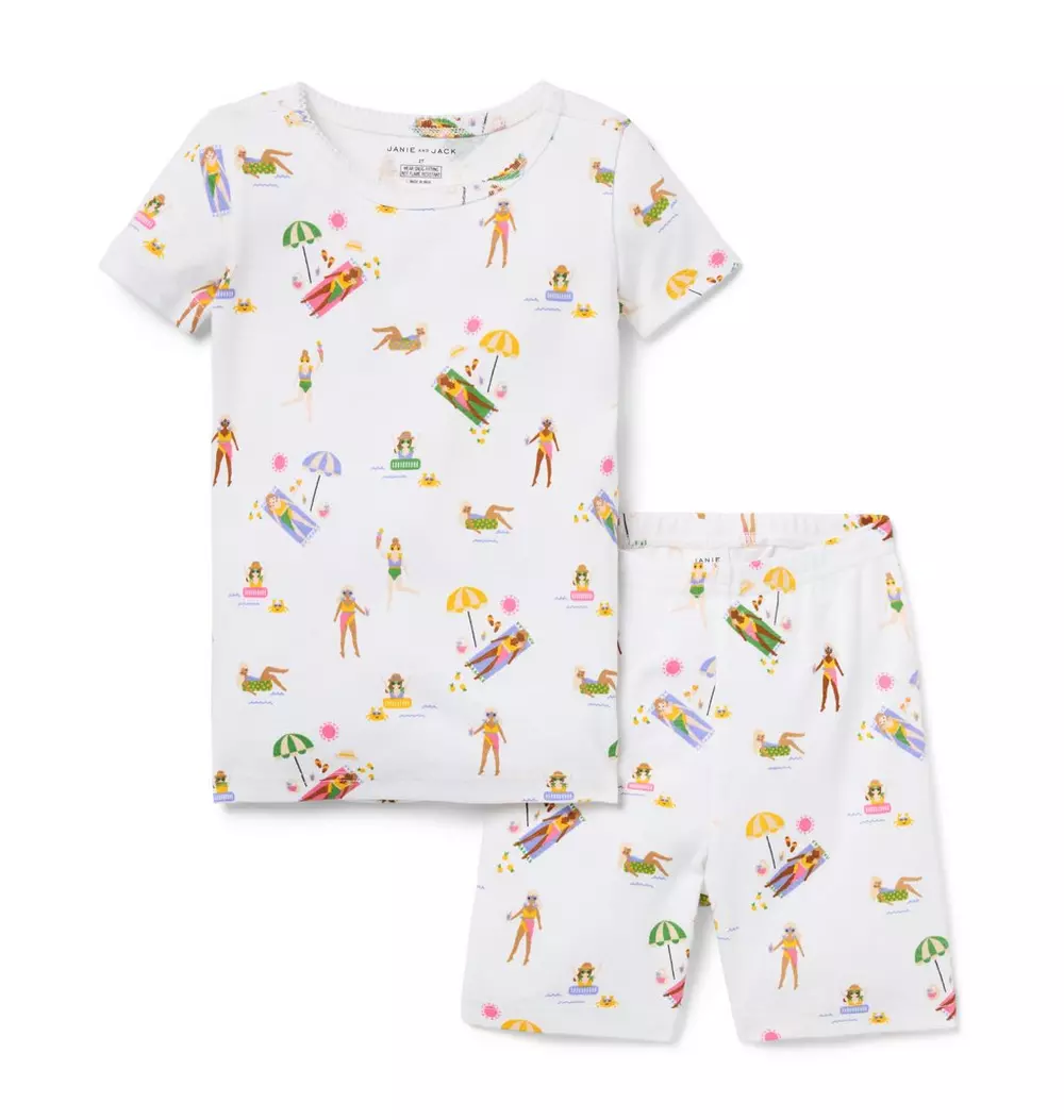 Good Night Short Pajama In Beach Day