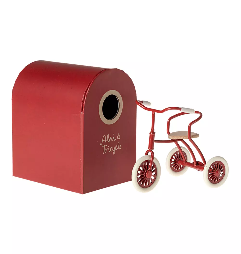 Abri a tricycle, Mouse - Red