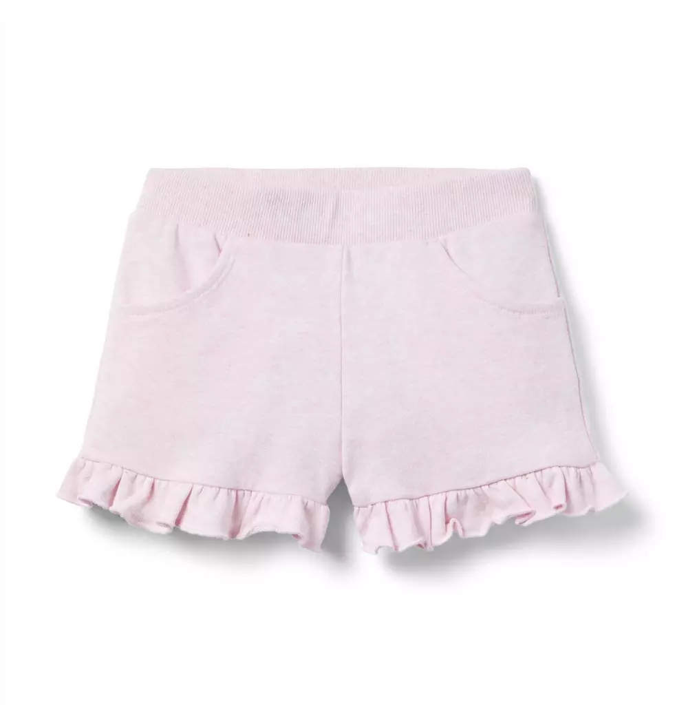 French Terry Ruffle Short