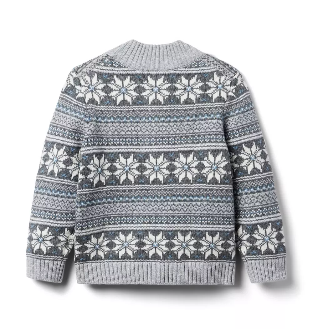 Snowflake Fair Isle Sweater