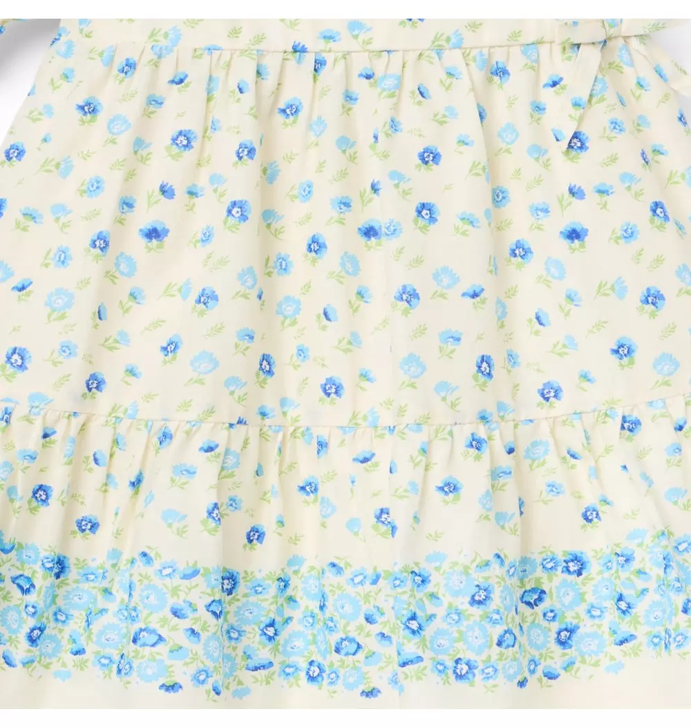 Ditsy Floral Wrap Dress