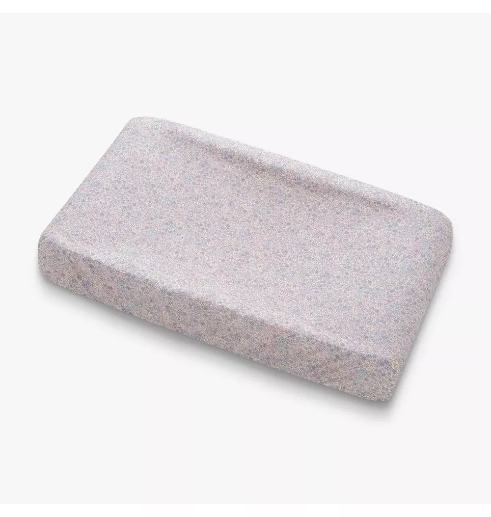 Enchanted Wildflowers Changing Pad Cover - Ivory