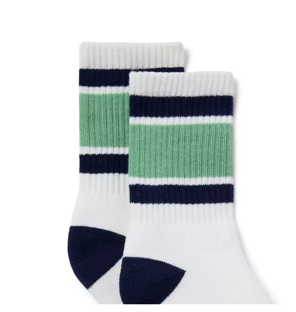 Striped Crew Sock