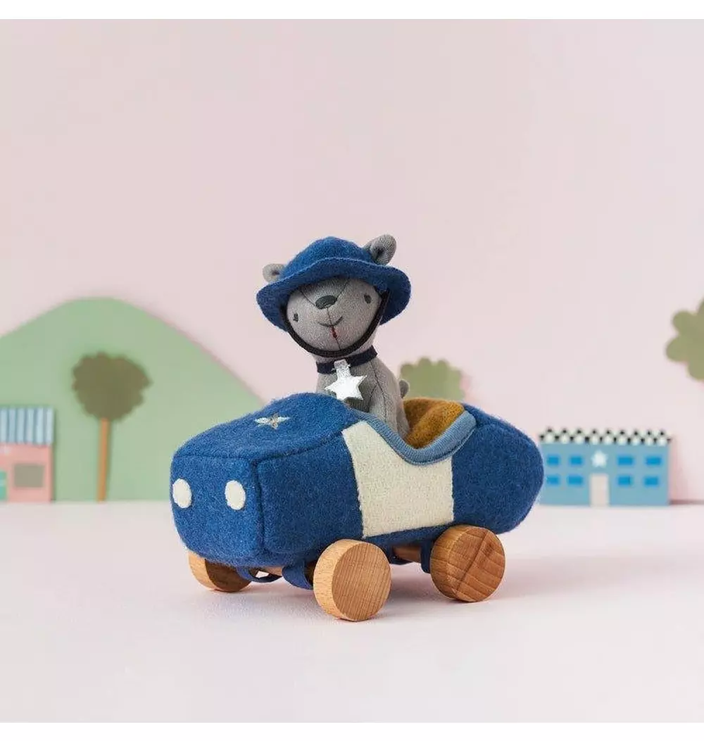Holdie Dog-Go - Officer - Blue