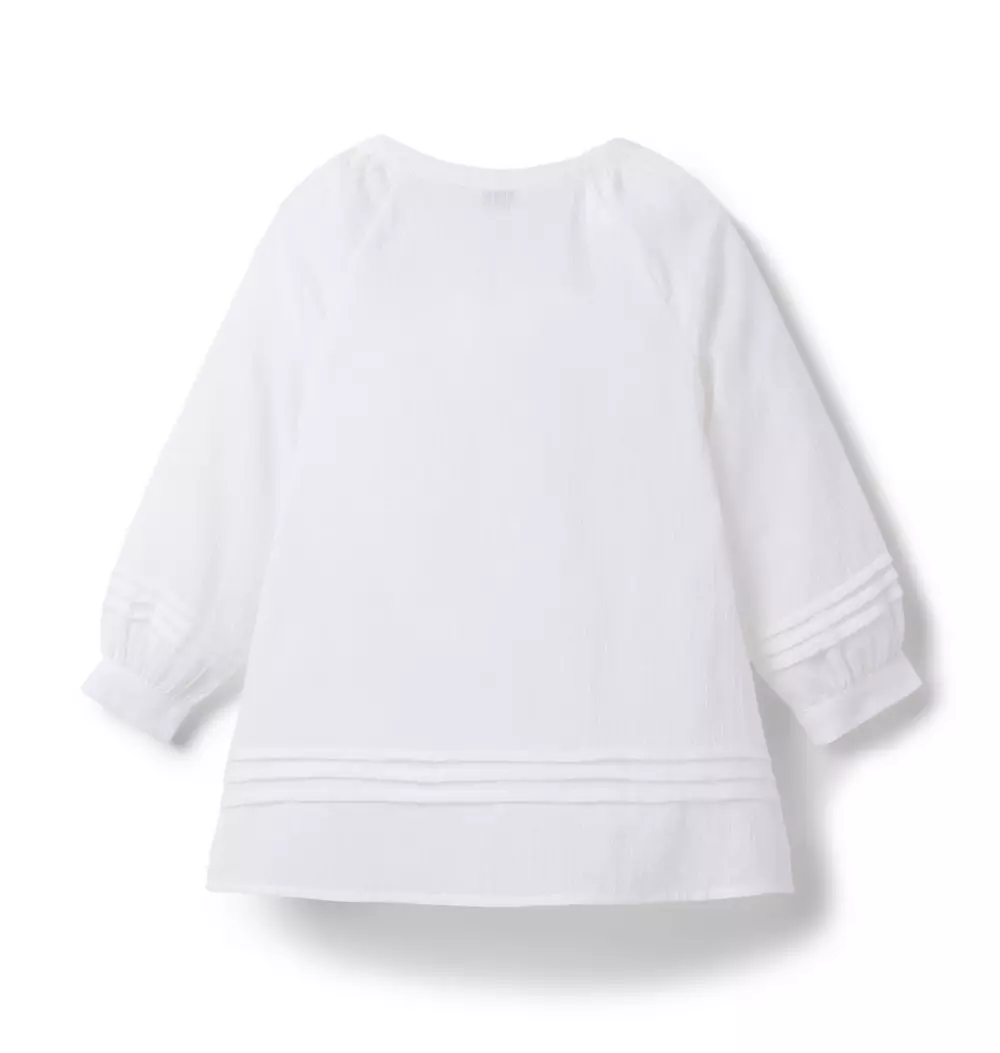 Pintuck Swim Cover-Up