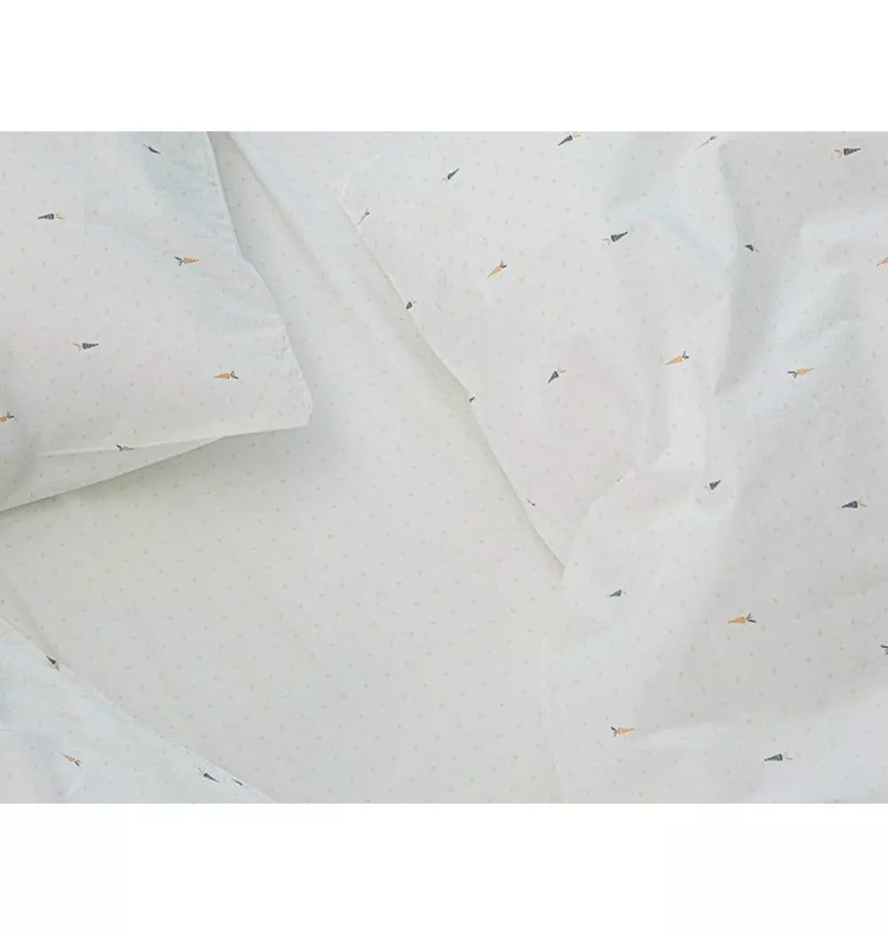 Organic Carrotology Fitted Sheet