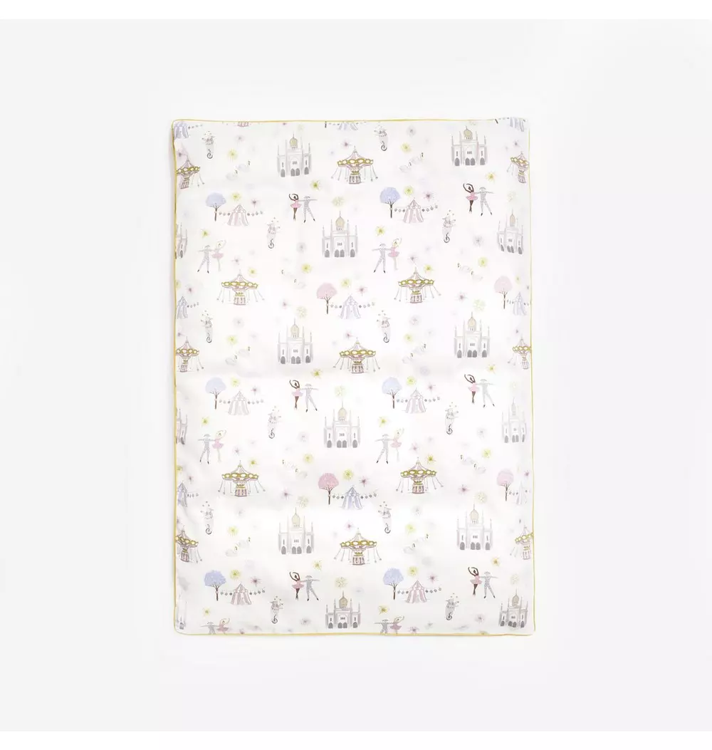 Adventures in Wonderland Toddler Duvet Set - Rose