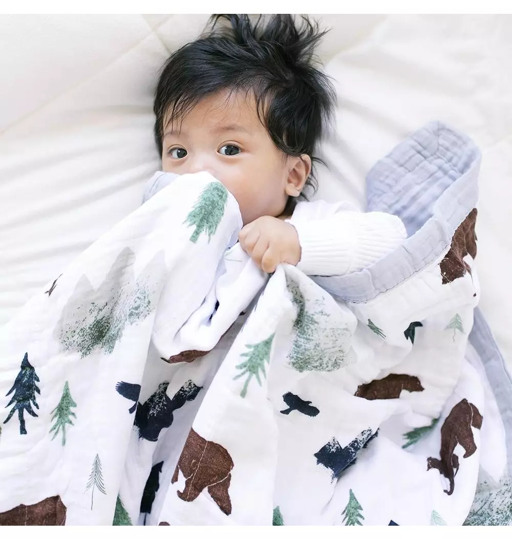 Bamboo Rayon Muslin 4-Layer Quilt Yosemite
