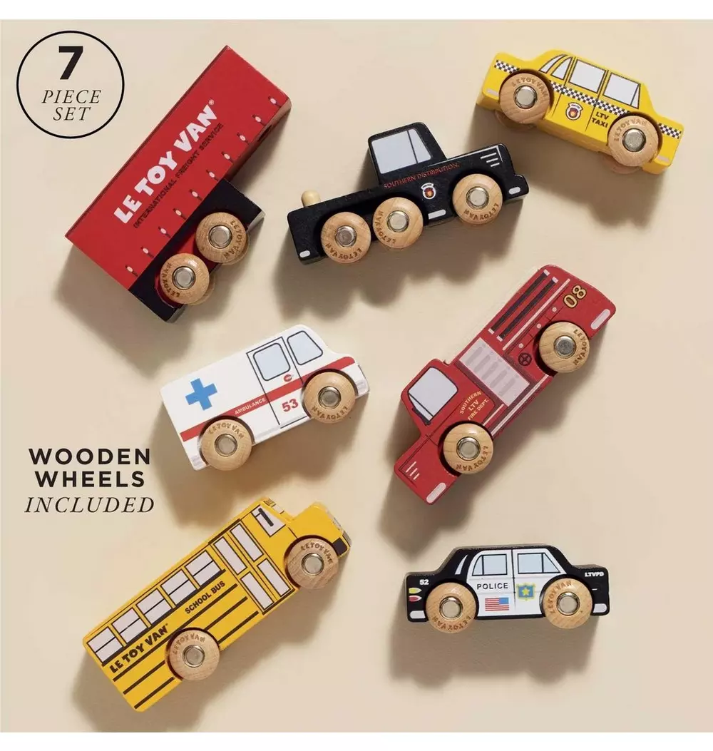 New York Toy Car Set - 7 Piece