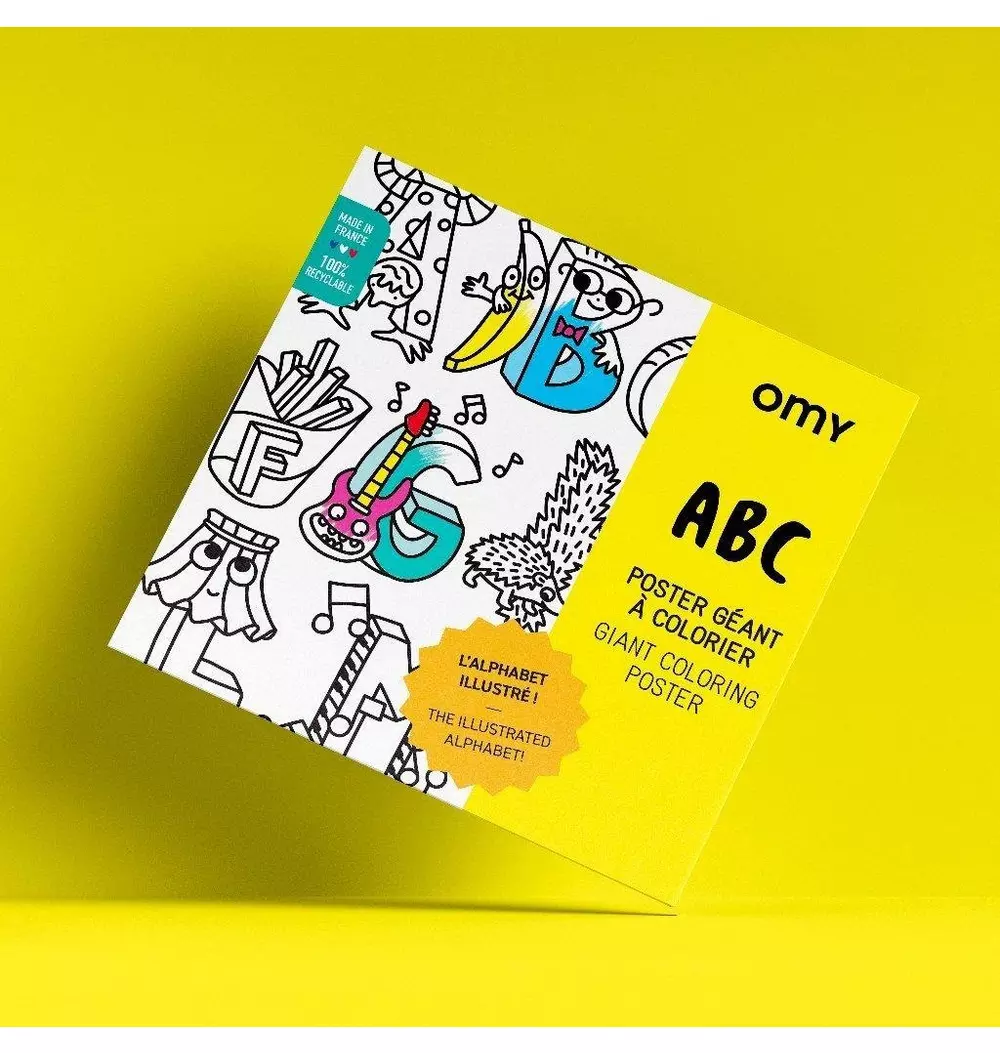 Giant Coloring Poster ABC