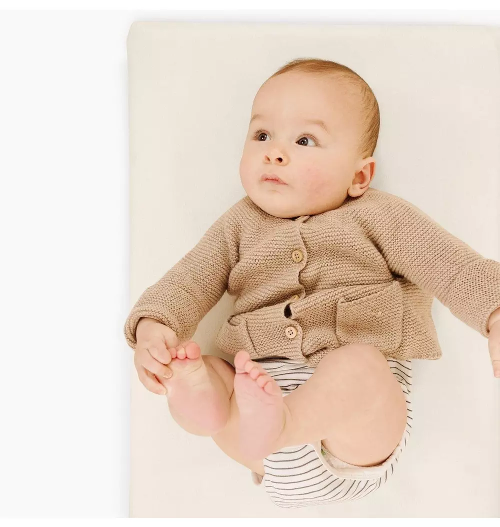 Ivory Padded Changing Mat