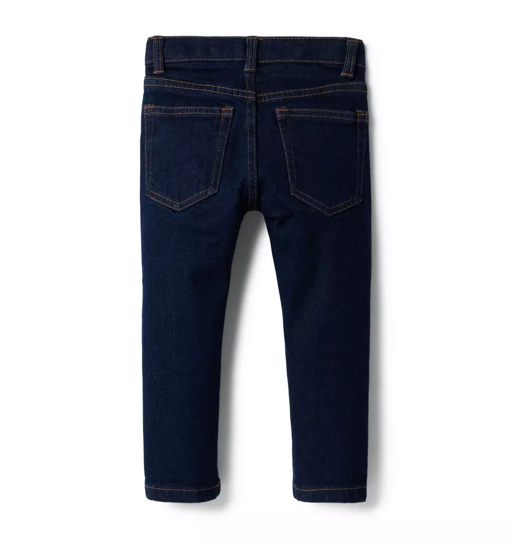 Straight Jean In Rinse Wash