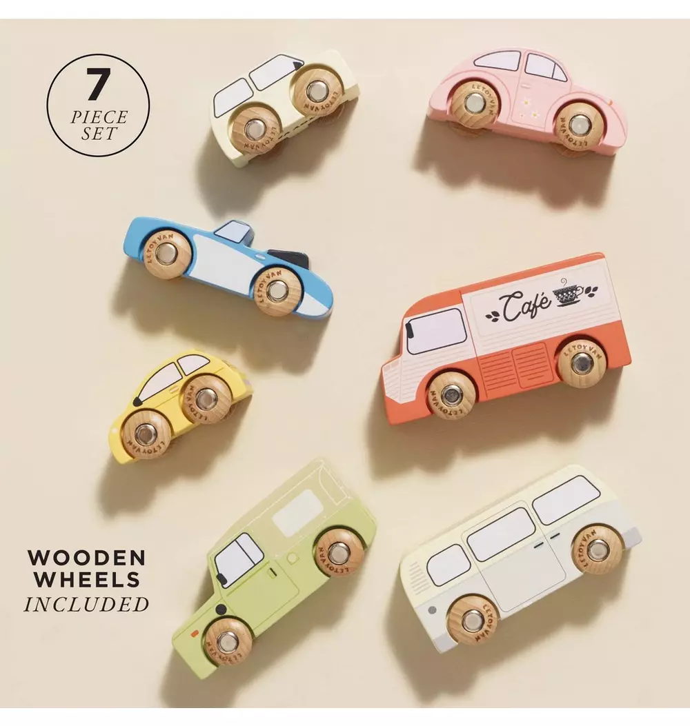 Vintage Toy Cars - 7 Piece