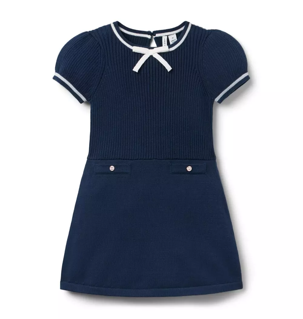 Bow Sweater Dress