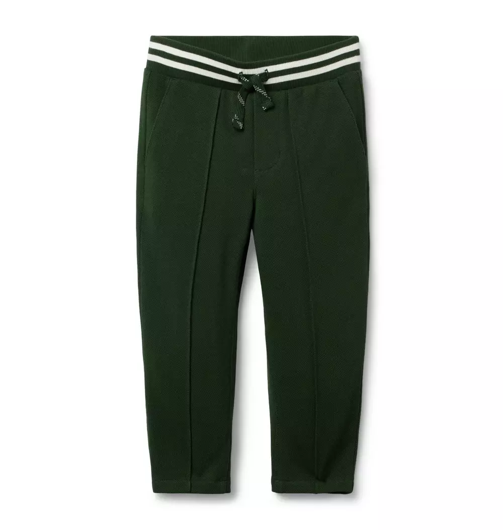 The Pique Seamed Jogger