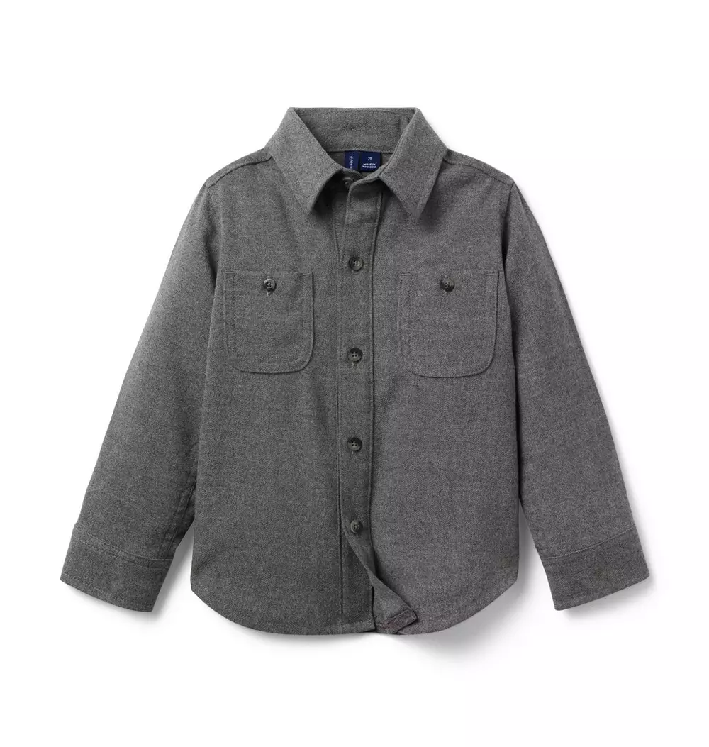 Knit Twill Shirt