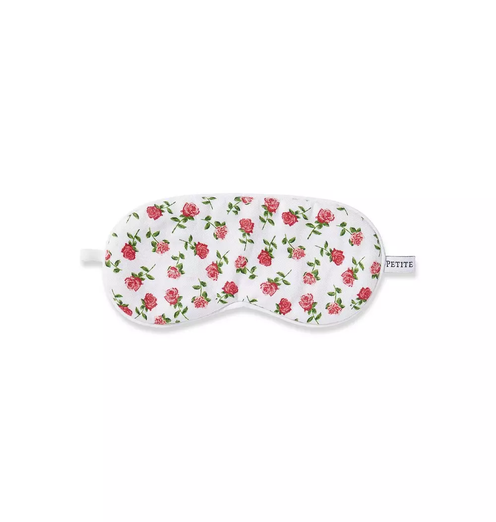 Children's Twill Sleep Mask in Petite Petals